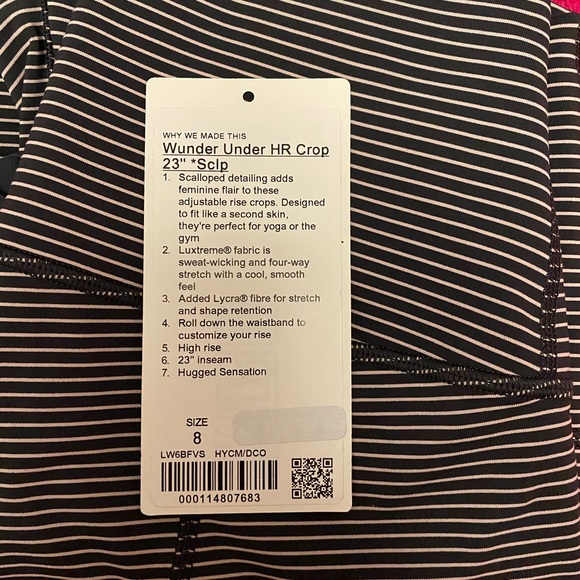 Lululemon Scallop crop - Picture 4 of 4